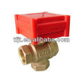 CWX-1.0 mini motor ball valve 20mm 2NM 1 bar